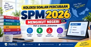 Koleksi soalan percubaan SPM 2026 mengikut subjek dan negeri dalam PDF serta skema jawapan