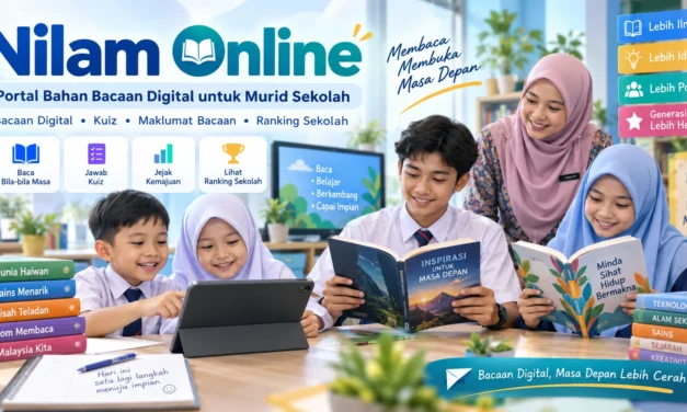 Nilam Online: Portal Bahan Bacaan Digital untuk Murid Sekolah