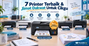 7 printer terbaik untuk cikgu dan jimat dakwat dengan pilihan ink tank Brother, Canon, HP dan Epson