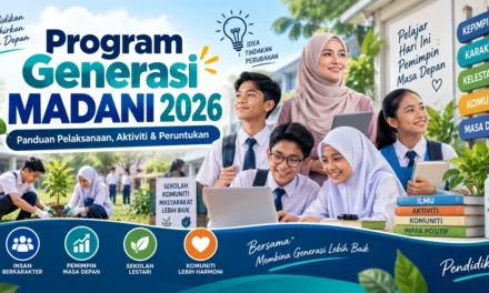 Program Generasi MADANI 2026: Panduan Pelaksanaan, Aktiviti dan Peruntukan KPM