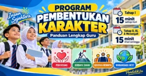 Program pembentukan karakter KPM: jadual 15 minit dan empat elemen teras karakter