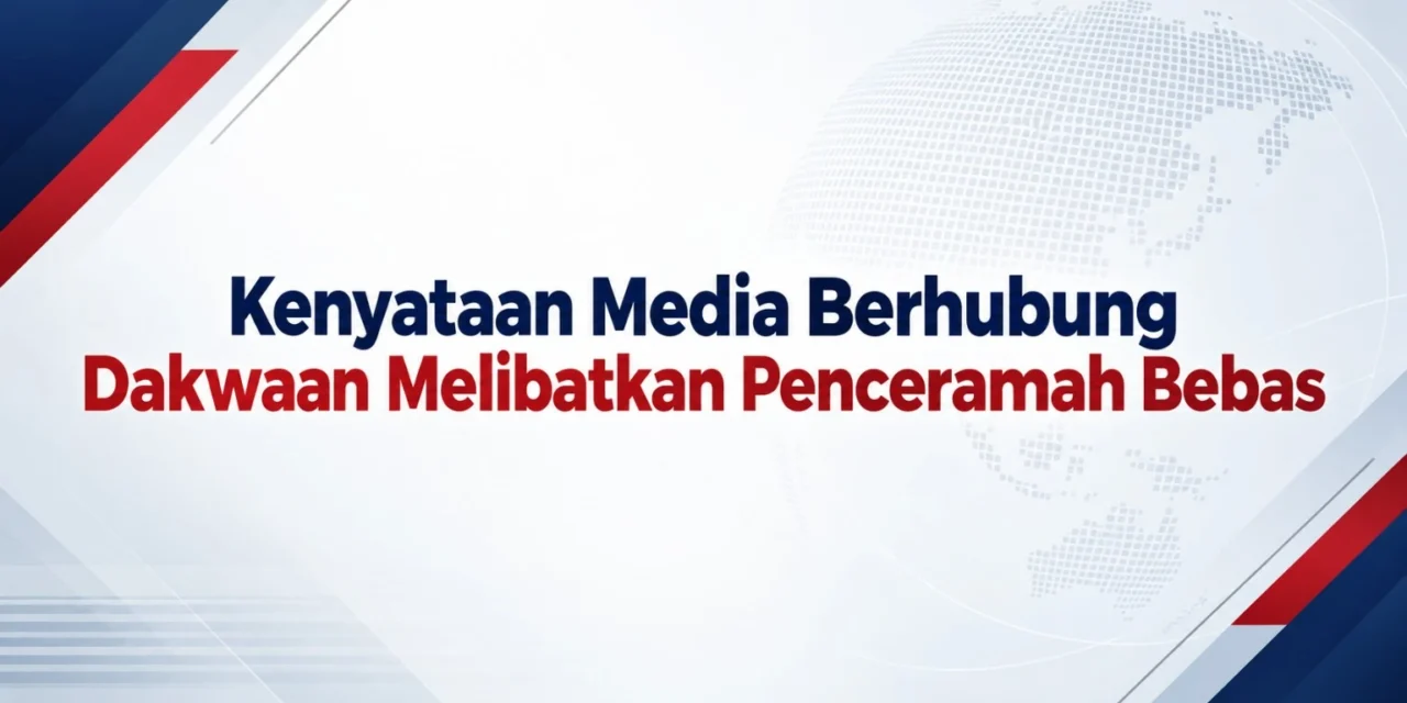 KPM Henti Program Libat Penceramah Bebas Susulan Dakwaan Tular