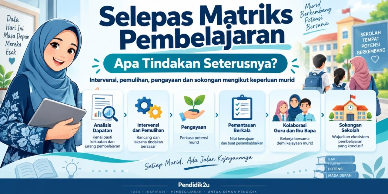Selepas Matriks Pembelajaran: Apa Tindakan Seterusnya untuk Guru, Sekolah dan Ibu Bapa?