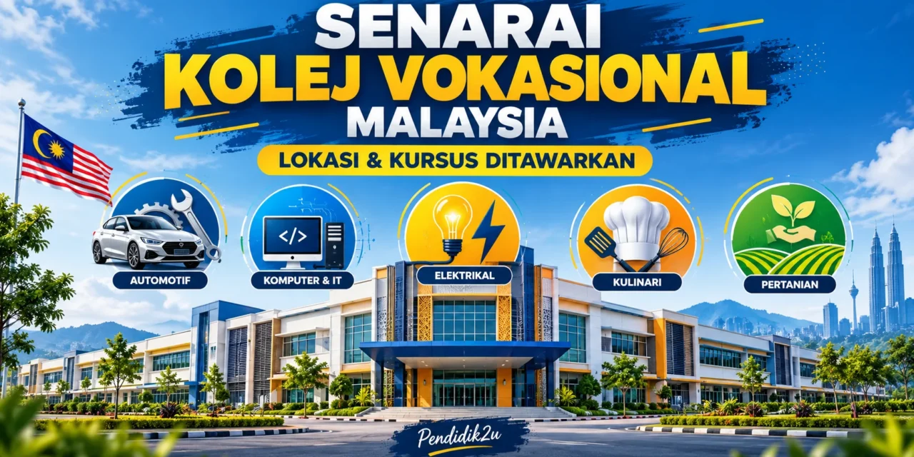 Senarai Kolej Vokasional Malaysia: Lokasi, Kursus dan Panduan Kemasukan