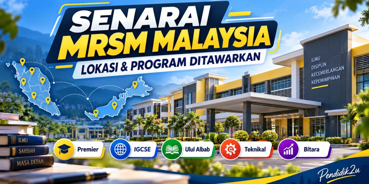 Senarai MRSM Seluruh Malaysia: Lokasi dan Program Ditawarkan
