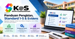 SKPM Kualiti@Sekolah 2026: panduan pengisian, Standard 1 hingga 5, evidens dan peranan pengguna