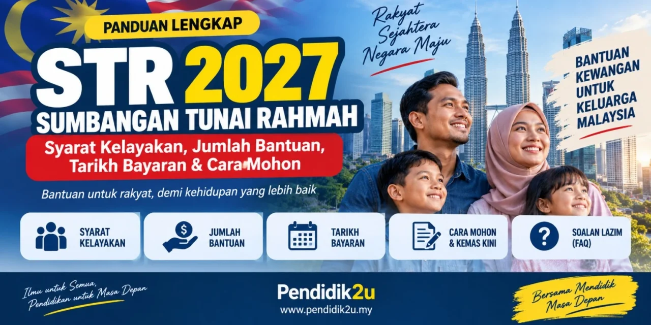 Sumbangan Tunai Rahmah (STR) 2027: Semakan, Permohonan, Kelayakan & Bayaran