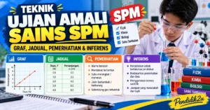 Teknik ujian amali sains SPM: graf, jadual, pemerhatian dan inferens